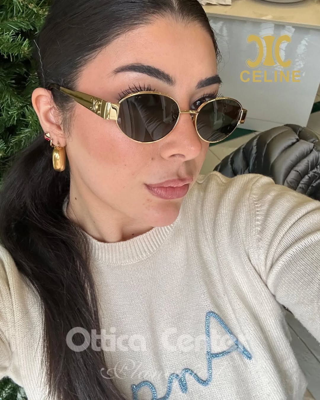 Celine Triomphe Metal
01 Sunglasses