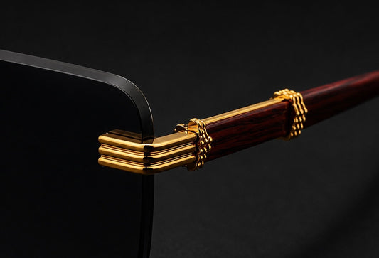 Celestial Noir Woodline Gold Shades